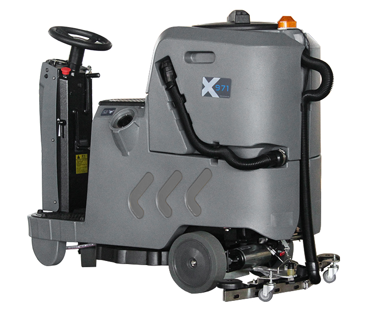 旭洁X971小型驾驶式洗地机